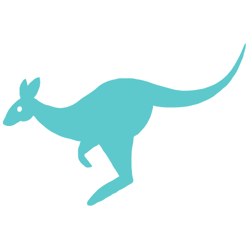 Sapta Kangaroo from the logo